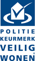 Logo Politiekeurmerk veilig wonen
